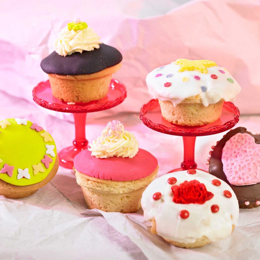 Moldes de silicona para muffins o cupcakes, de Lurch