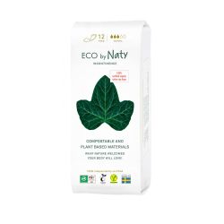 Compresas tocológicas de algodón orgánico, de Naty
