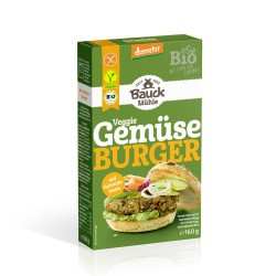 Hamburguesas de verduras y cereales ecológicas - Bauckhof