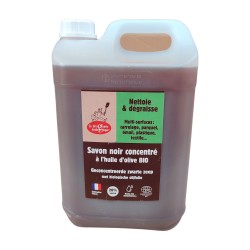Jabón negro líquido de limpieza ecológico, 5 litros - La Droguerie Écologique