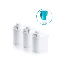 Pack 3 filtros de repuesto para depurar, alcalinizar e ionizar el agua - Alkanatur