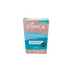 Sal gema en escamas, 125 g - Conca Organics