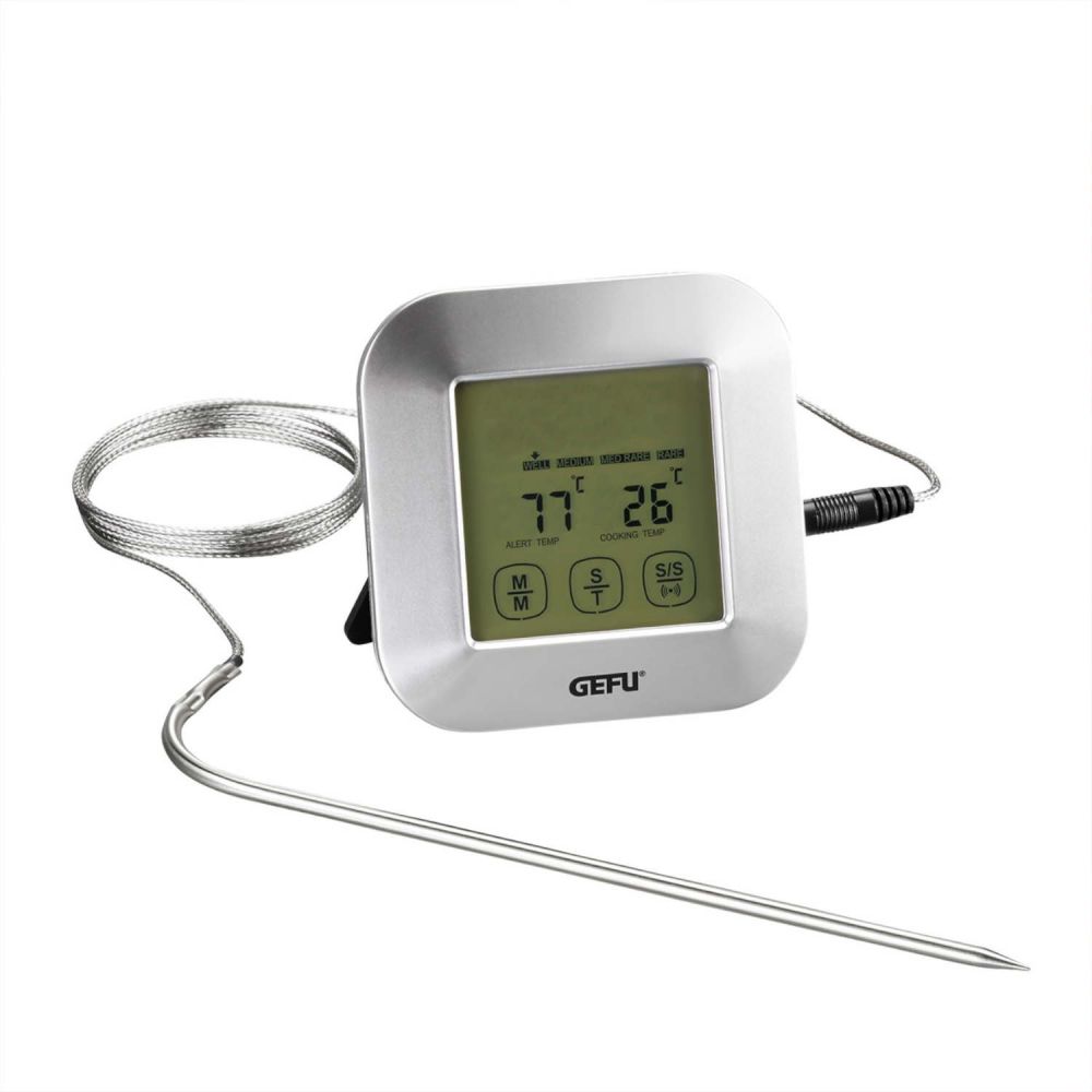 Termometro Digital Cocina Con Sonda Cableada, y Lector Temperatura